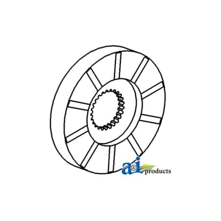 A & I Products Disc, Brake 5" x5" x0.5" A-AM1967T